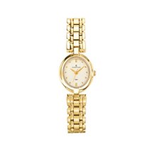 Certus Women's 631665 Golden Dial Gold Tone Brass Bracelet Watch