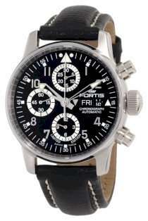 Fortis Men's 597.20.71 L.01 Flieger Chronograph Automatic Day and Date Limited Edition Watch