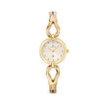 Certus Women's 631630 Golden Dial Gold Tone Brass Bracelet Watch
