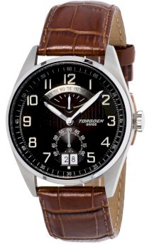 Torgoen Swiss Men's T29103 T29 Retro-Grade Aviation Watch