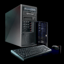 CybertronPC CAD1212A (AMD Opteron 6272 2.10GHz, Ram 8GB, HDD 500GB, VGA Quadro 5000 2560D5, RAID 1, 733T 500W 4 SAS/SATA Black) 