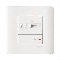 Chiết áp đèn Clipsal Zencelo, White color Series 2 bá»™ 300VA, 50HZ  W. LED, WHITE