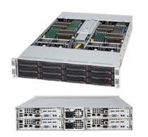 Server Supermicro SuperServer 6026TT-BIBXF (SYS-6026TT-BIBXF) X5672 (Intel Xeon X5672 3.20GHz, RAM 8GB, 1400W, Không kèm ổ cứng)