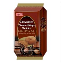 Bánh quy Ever nhân mứt Chocolate Cream Filling Cookies package 120g ESG120