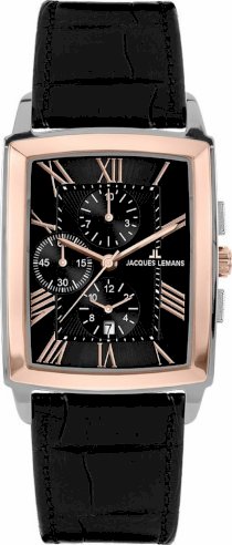 Jacques Lemans Men's 1-1609C Bienne Classic Analog Chronograph Watch