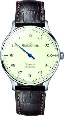 MeisterSinger Pangea PM903 Watch with one single hand for Him Classic Design