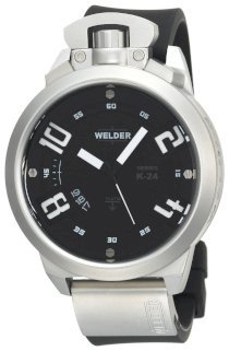 Welder Men's K24-3504 K24 Analog Electro-Mechanical Stainless Steel Round Watch