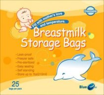 Túi đựng sữa mẹ (trữ sữa mẹ) Blue Egg không có BPA 210ml