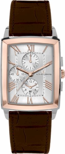 Jacques Lemans Men's 1-1609D Bienne Classic Analog Chronograph Watch