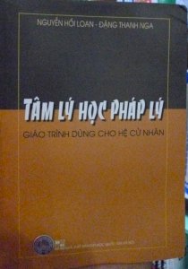 Tâm lý học  pháp lý