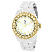 Golden Classic Women's 14639 gold/white "Love Potion" Rhinestone Classic Metal Watch