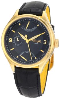 Kienzle Women's V83331230045 1822 Yellow Gold PVD Black Dial Watch