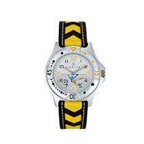 Certus Kids' 647470 Black and Yellow Nubuck Bracelet Watch