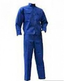 Quần áo bảo hộ lao động màu xanh công nhân BH01