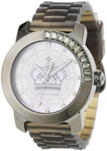 Juicy Couture Women's 1900732 BFF Grey Jelly Strap Watch