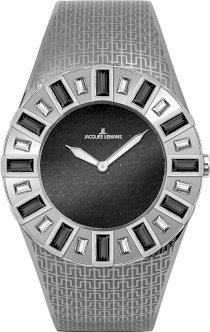 Jacques Lemans Women's 1-1585G Cannes Analog with Swarovski Elements Watch