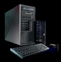 CybertronPC CAD1212A (AMD Opteron 6212 2.60GHz, Ram 4GB, HDD 256GB, VGA Quadro 400 512D3, RAID 1, 733T 500W 4 SAS/SATA Black) 