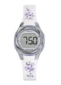Tekday Kids' 653606 Digital White Plastic Band Sport Quartz Watch