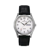 Certus Men's 610464 Classic White Dial Day Date Watch