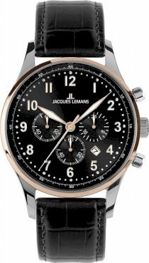 Jacques Lemans Men's 1-1616C London Classic Analog Chronograph Watch