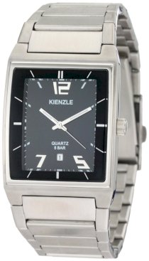 Kienzle Men's V81232120033 Klassik Black Dial Steel Bracelet Watch