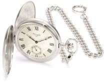 Kienzle Unisex V73091638770 1822 Silver Dial Pocket Watch