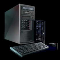 CybertronPC CAD1212A (AMD Opteron 6212 2.60GHz, Ram 16GB, HDD 512GB, VGA Quadro 400 512D3, RAID 1, 733T 500W 4 SAS/SATA Black) 