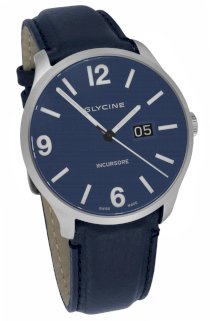 Glycine Incursore Automatic Big Date Men's Luxury 3885-18-LB9