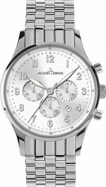 Jacques Lemans Men's 1-1616E London Classic Analog Chronograph Watch