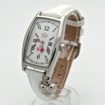 Juicy CoUuture Twiggy White Leather Strap with Charm Women's Watch
