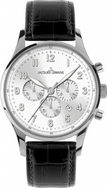 Jacques Lemans Men's 1-1616B London Classic Analog Chronograph Watch