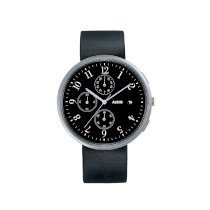Alessi Men's AL6021 Record Chronograph Stainless Steel Mat Designed by Achille Castiglioni Watch