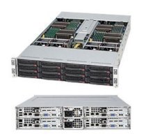 Server Supermicro SuperServer 6026TT-IBQF (SYS-6026TT-IBQF) E5540 (Intel Xeon E5540 2.53GHz, RAM 4GB, 1400W, Không kèm ổ cứng)