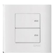 Công tắc Clipsal Zencelo-White color Series 16A/đôi/2 chiều