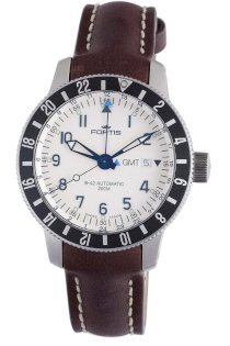 Fortis Men's 650.10.12 L.16 B-42 Diver Automatic Brown Leather Date Watch