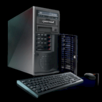 CybertronPC CAD1212A (AMD Opteron 6128 2.0GHz, Ram 4GB, HDD 120GB, VGA Quadro 5000 2560D5, RAID 1, 733T 500W 4 SAS/SATA Black) 