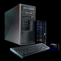 CybertronPC CAD1212A (AMD Opteron 6128 2.0GHz, Ram 4GB, HDD 120GB, VGA Quadro 600 1GD3, RAID 1, 733T 500W 4 SAS/SATA Black) 