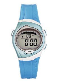 Tekday Kids Digital Light Blue Plastic Day Date Sport Watch