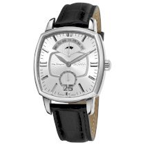 Grovana Men's 1717.1532 Traditional Traditional Silver Dial Quartz Watch