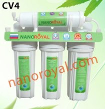 Máy lọc nước Nano Royal CV-4 ( 5  lõi lọc, không vỏ)