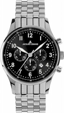 Jacques Lemans Men's 1-1616D London Classic Analog Chronograph Watch