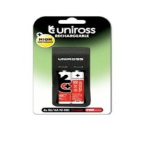 Bộ sạc và 2 pin sạc AA Uniross 2500mAh U0230438