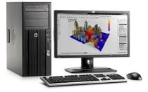 HP Z210 Workstation Windows (XM856AV) (Intel Xeon E3-1230 3.20GHz, RAM 8GB, HDD 500GB, NVIDIA Quadro 600 1GB, Không kèm màn hình) 