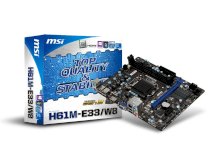 Bo mạch chủ MSI H61M-E33/W8