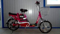 Xe đạp điện SUKAKI FGFLH48V-004 ( Màu đỏ đen ) 