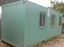 Container văn phòng Happer Container 20 feet có toilet