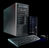 CybertronPC CAD1212A (AMD Opteron 6128 2.0GHz, Ram 4GB, HDD 500GB, VGA Quadro 2000 1GD5, RAID 1, 733T 500W 4 SAS/SATA Black) 