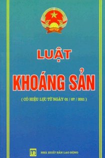  Luật khoáng sản