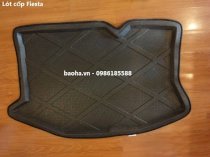 Lót cốp 3D Ford Fiesta hartback màu đen