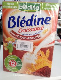 Bột ăn dặm pha sữa Bledina - vị socola, bích quy (500g)